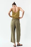 RUSTIC ELASTIC WAIST PANTS