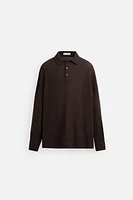 TEXTURED POLO SHIRT