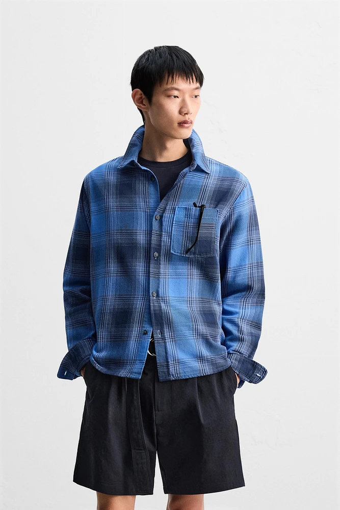 PLAID POCKET SHIRT