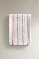 STRIPED COTTON BLANKET