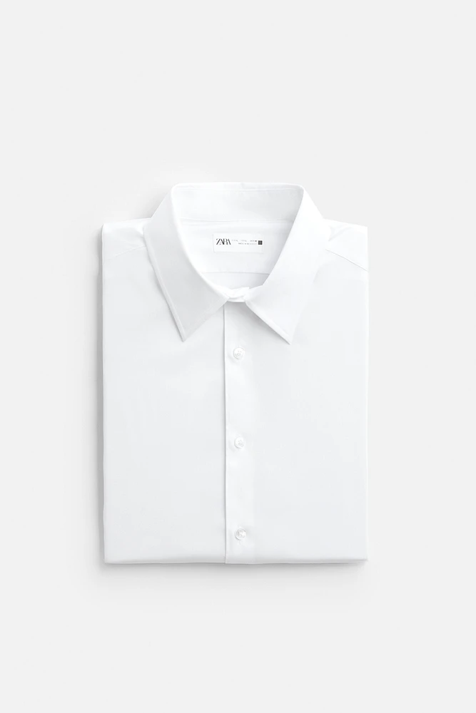 TEXTURED WEAVE TWILL SHIRT