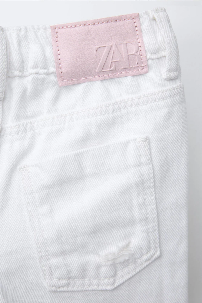 JEANS MOM FIT DÉCHIRÉ