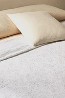 FLORAL JACQUARD BEDSPREAD
