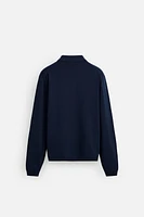 LYOCELL BLEND KNIT SHIRT