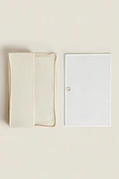 FOLDABLE STORAGE BOX WITH LID