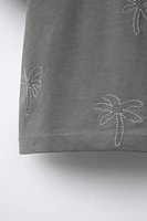 EMBROIDERED T-SHIRT
