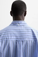STRIPED RELAXED FIT SHIRT