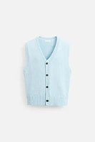 KNIT VEST