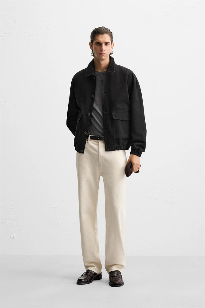 COTTON CANVAS JACKET