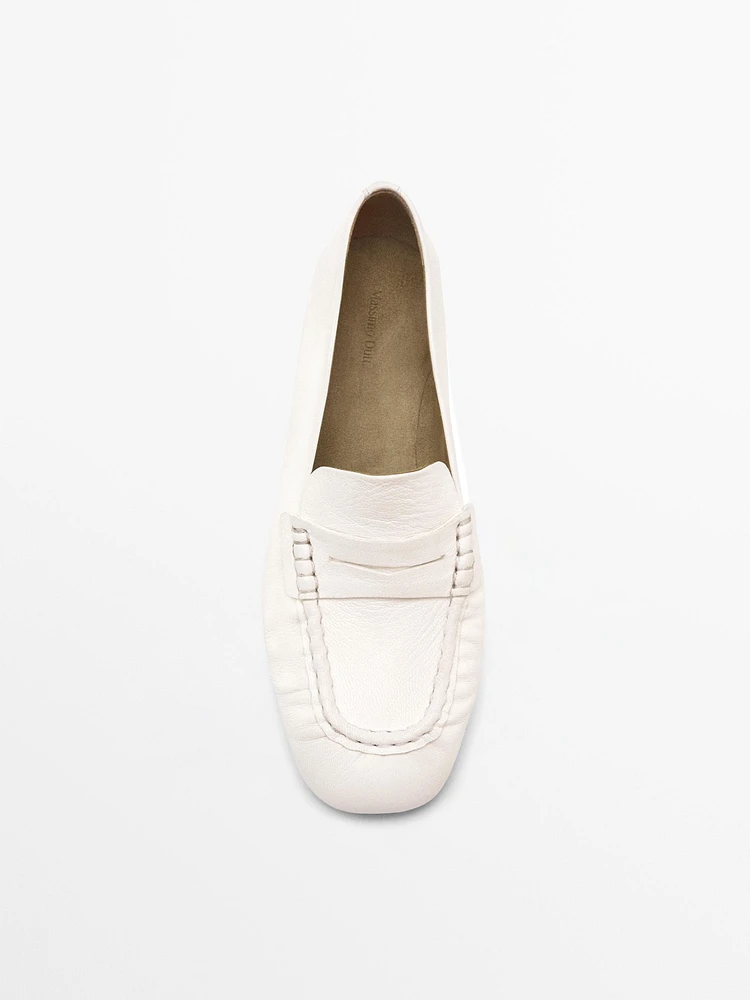Soft penny loafers