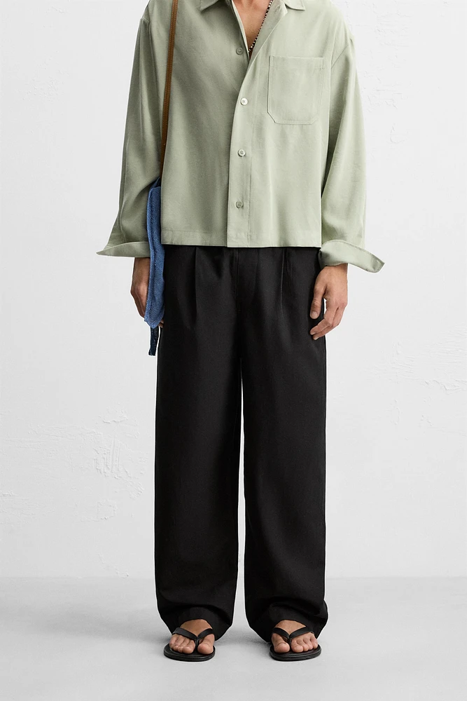 PANTALON REGULAR FIT TAILLE JOGGER