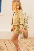 LIMITED EDITION CABLE KNIT SHORTS