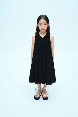 PANELED FULL CUT DRESS X FANGLU LIN