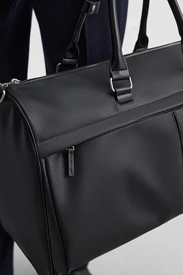 TEXTURED TRAVEL BAG