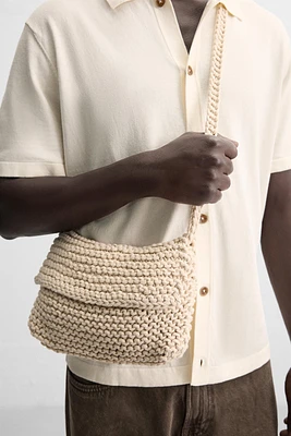 SAC BANDOULIÈRE EN MACRAM