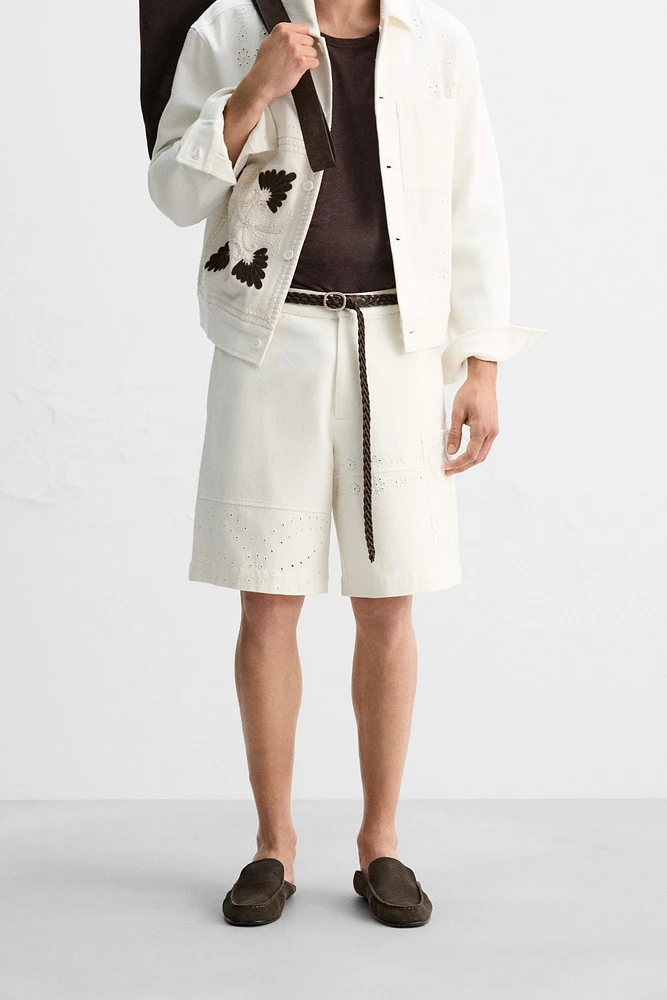 CARGO PATCHWORK SHORTS