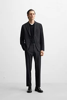 PINSTRIPE SUIT JACKET