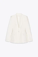 FITTED SHOULDER PAD BLAZER