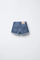 BERMUDA EN JEAN EXTENSIBLE