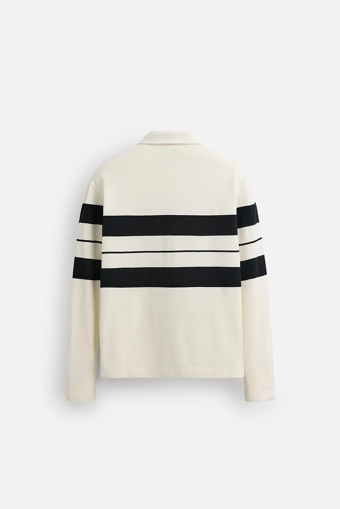 LIMITED EDITION STRIPED POLO SHIRT