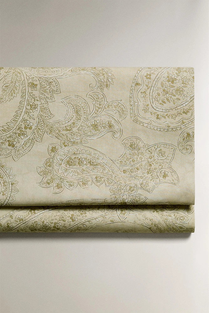 DRAP PLAT IMPRIMÉ PAISLEY