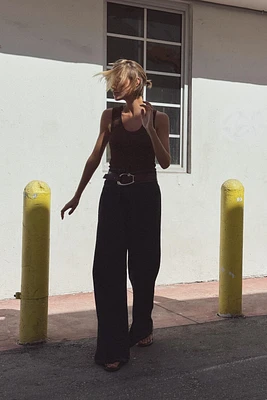 SMOOTH KNIT BASIC TOP