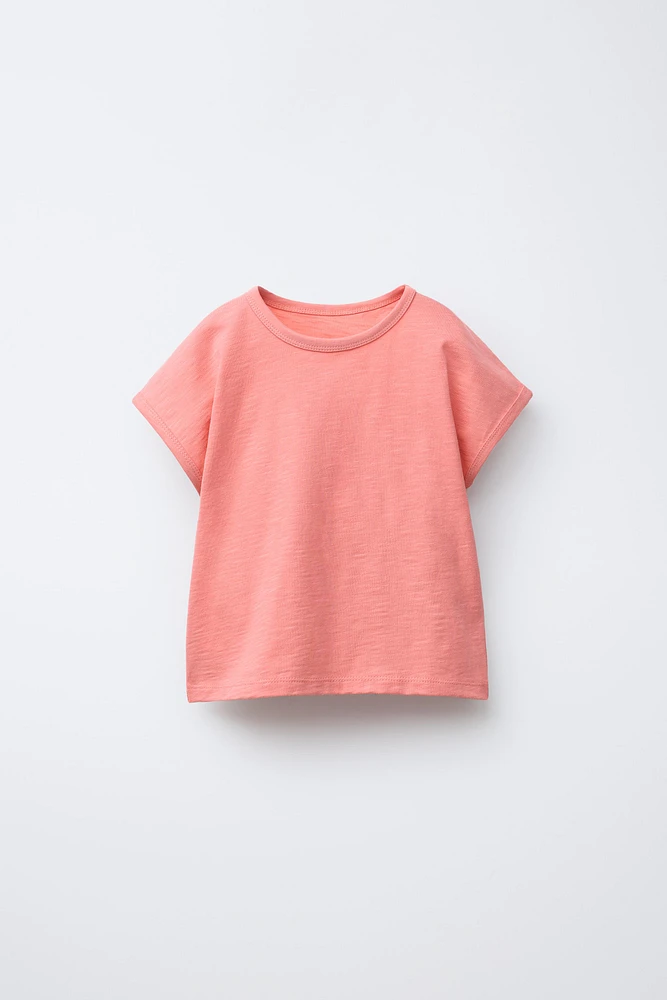 T-SHIRT UNI FLAMMÉ