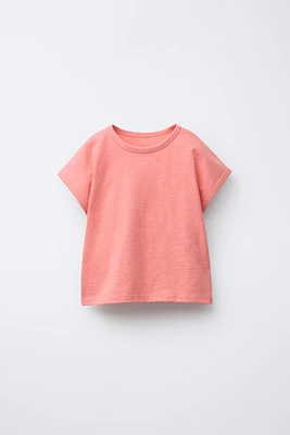 T-SHIRT UNI FLAMMÉ