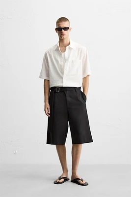 GEOMETRIC EMBROIDERED SHIRT