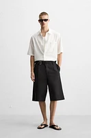 GEOMETRIC EMBROIDERED SHIRT