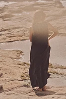 FLOWY MIDI DRESS