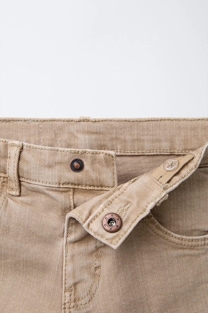 PANTALON EN SERGÉ REGULAR