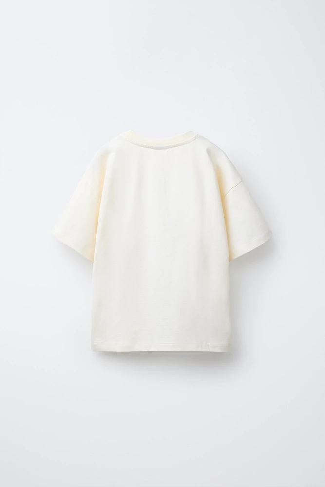 FLOWER PRINT T-SHIRT