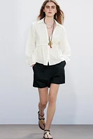 RUSTIC LINEN SHIRT