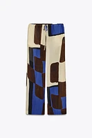 ZW COLLECTION PRINTED PANTS