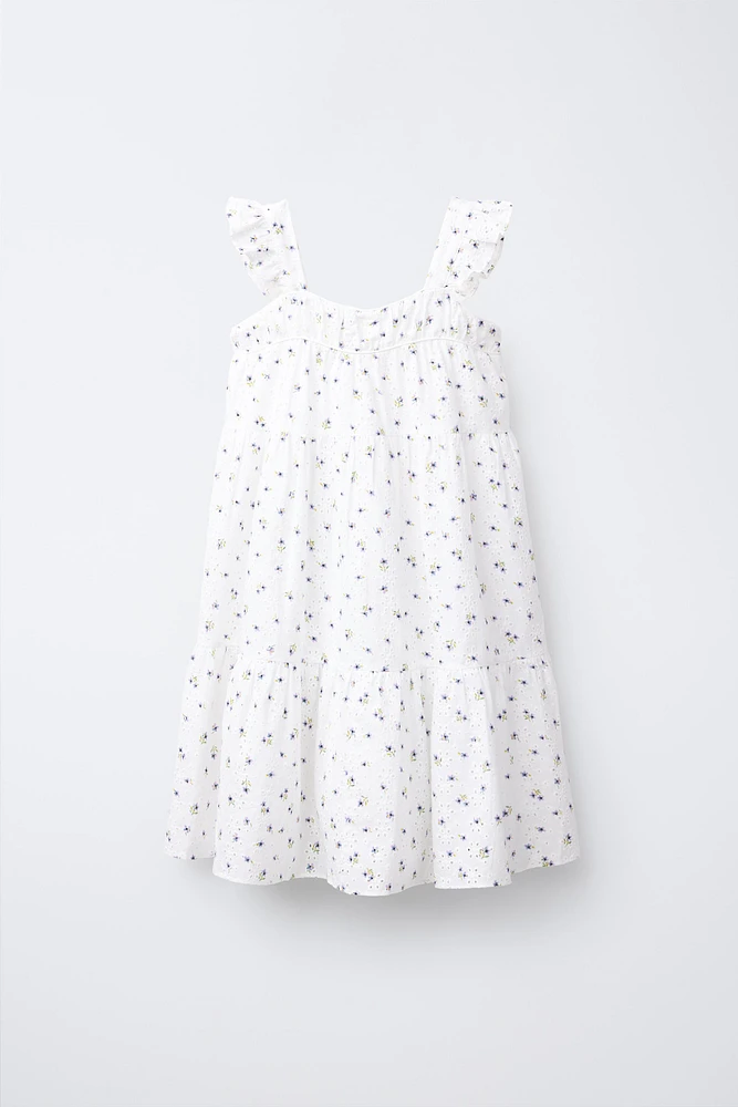 ROBE BRODERIES FLEURS