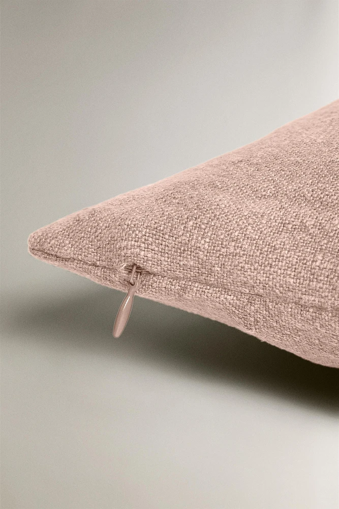 LINEN THROW PILLOW COVER
