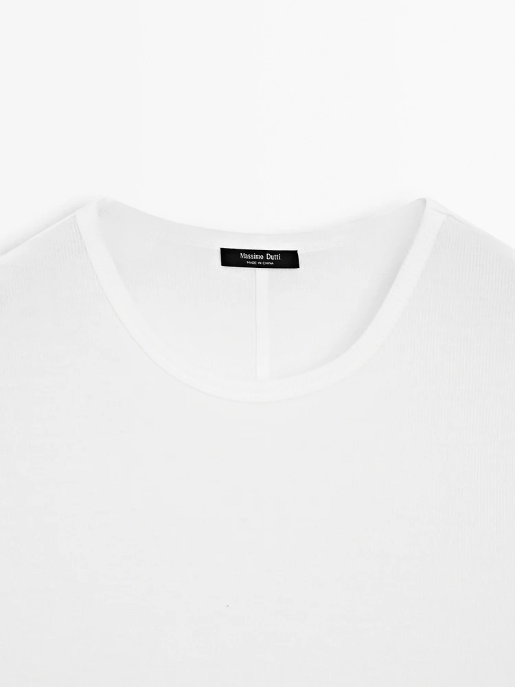 T-shirt à manches courtes 100 % coton