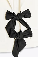 CONTRAST TIE BLAZER