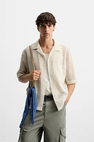 TEXTURED WEAVE SHIRT