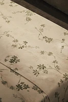 FLORAL PRINT SATEEN FLAT SHEET