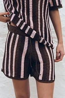 KNIT SHORTS