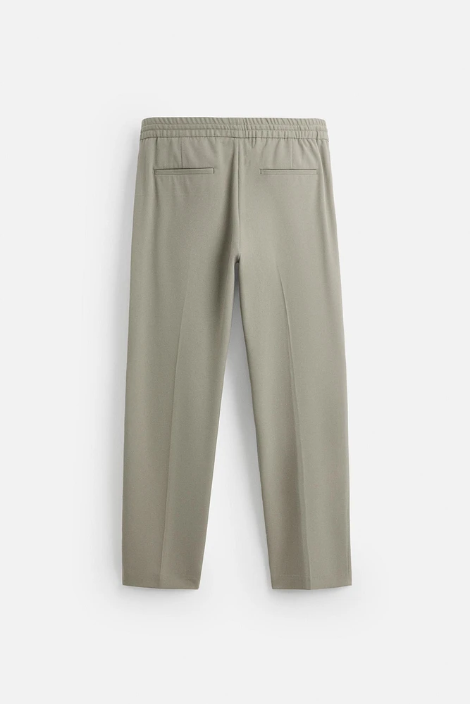 JOGGER WAIST STRETCH PANTS