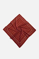 BANDANA À IMPRIMÉ CACHEMIRE