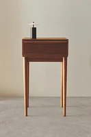ASH WOOD NIGHTSTAND WITH DRAWER