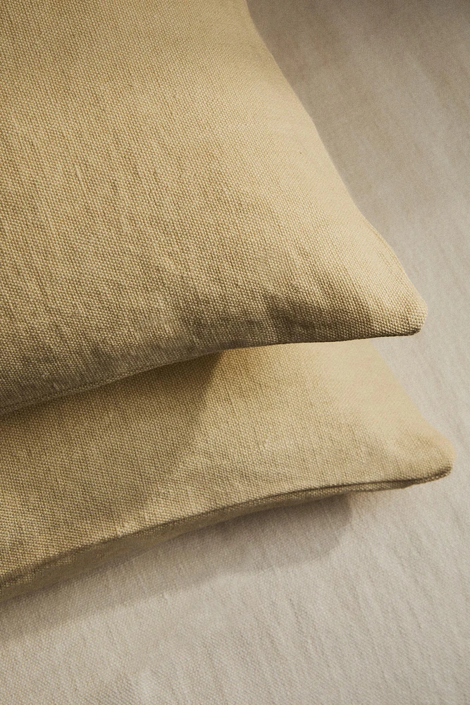 HOUSSE DE COUSSIN CHANVRE