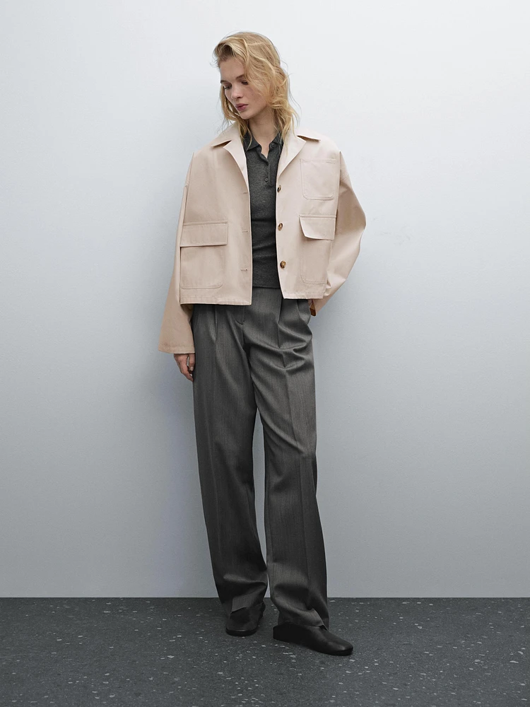 Veste cape déperlante