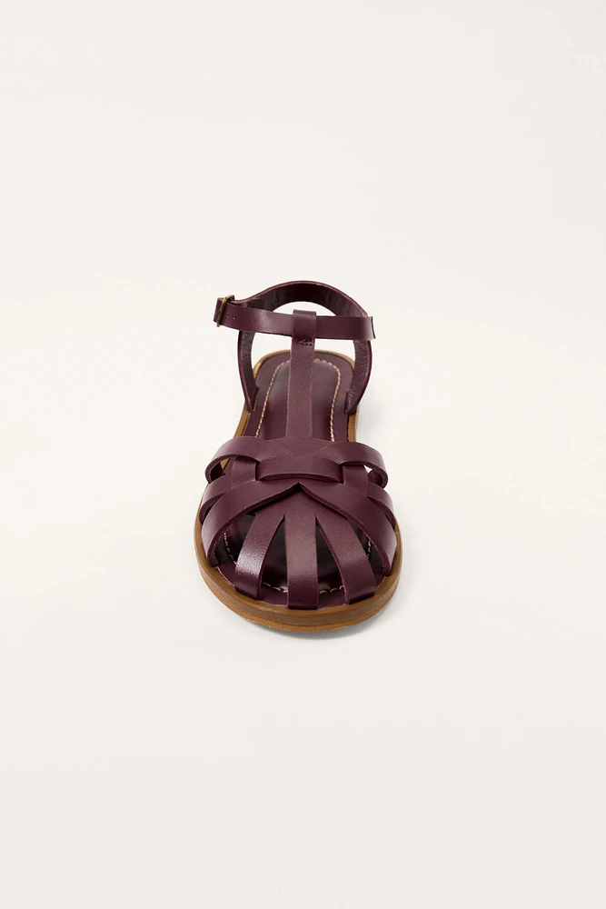 LEATHER FISHERMAN SANDALS LIMITED EDITION