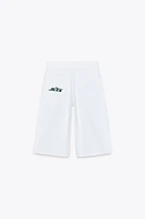 TRF BAGGY NFL JETS DENIM JORTS