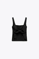 BACK BOW TOP